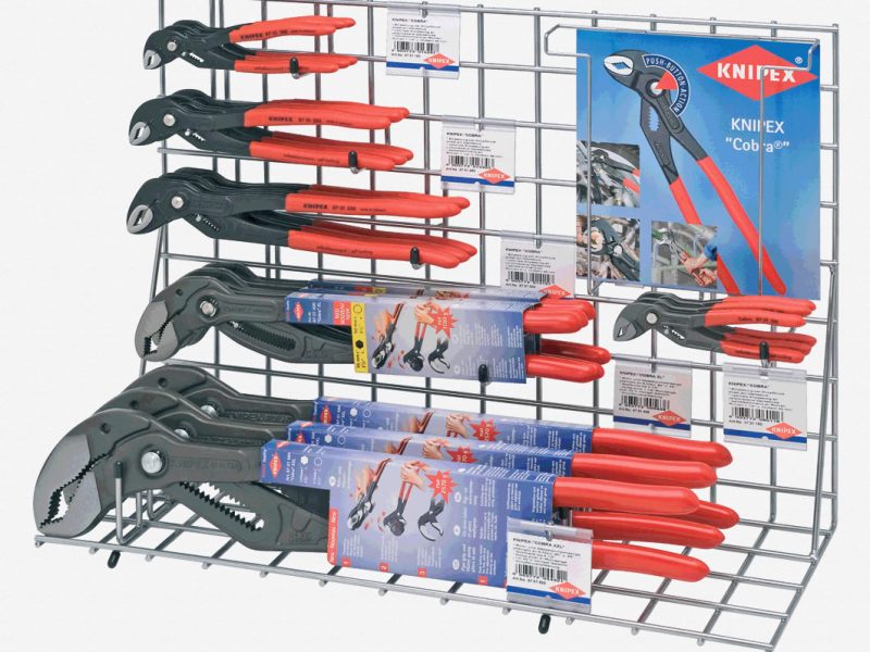 Surtido Cobra® en expositor de venta Cat. No. 00 19 29