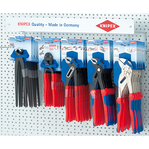 Soportes para alicates para expositores murales Alicates 5 x 6 Cat. No. 00 19 34 1