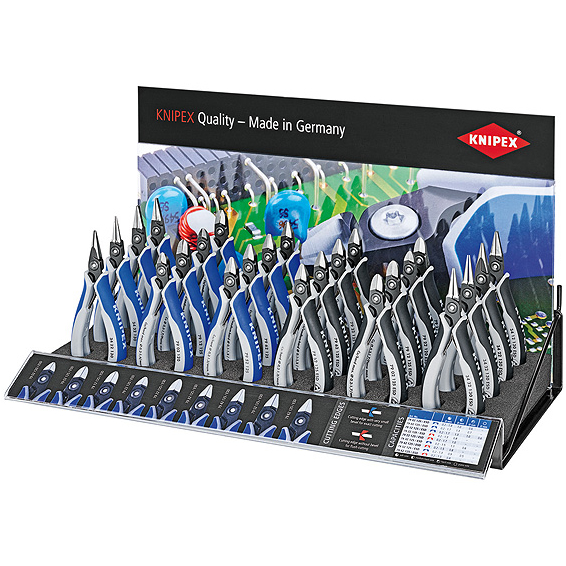 Expositor para alicates para electrónica vacía Cat. No. 00 19 34 2 V02