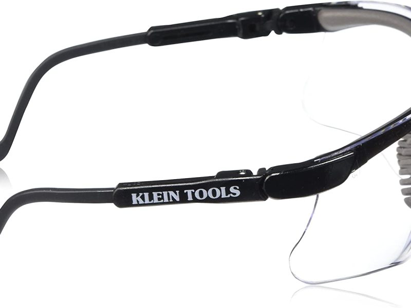 Gafas protectoras con marco negro y cristales transparentes Cat. No. 60053