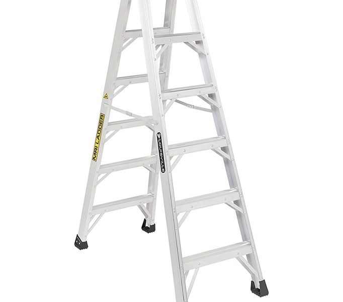 L-2316-06S ESCALERA TIPO TIJERA 6' ALUMINIO (200 LBS)