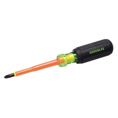 DESTORNILLADOR, CON AISLACIÓN, N.º2 x 4 IN Marca: Greenlee Cat #: 0153-33-INS