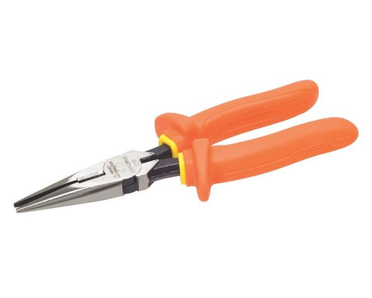 PINZA PUNTA PLANA 8" 1000V CAT. NO. 0351-08-INS