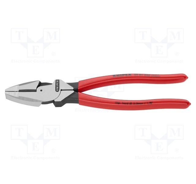 ALICATE UNIVERSAL MANGO ROJO 9-1/2" CAT. NO. 0901240