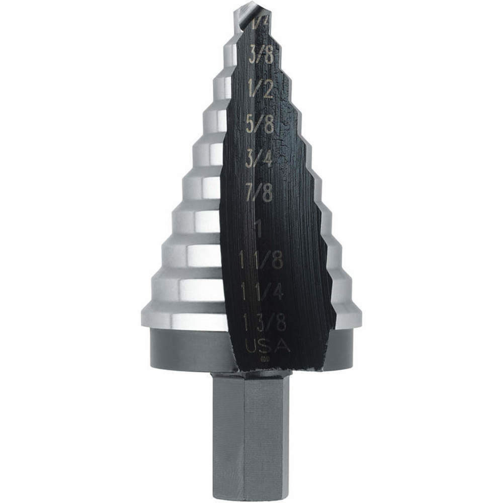 BROCA ESCALONADA 1/4" A 1-3/8" CAT. NO. 10235
