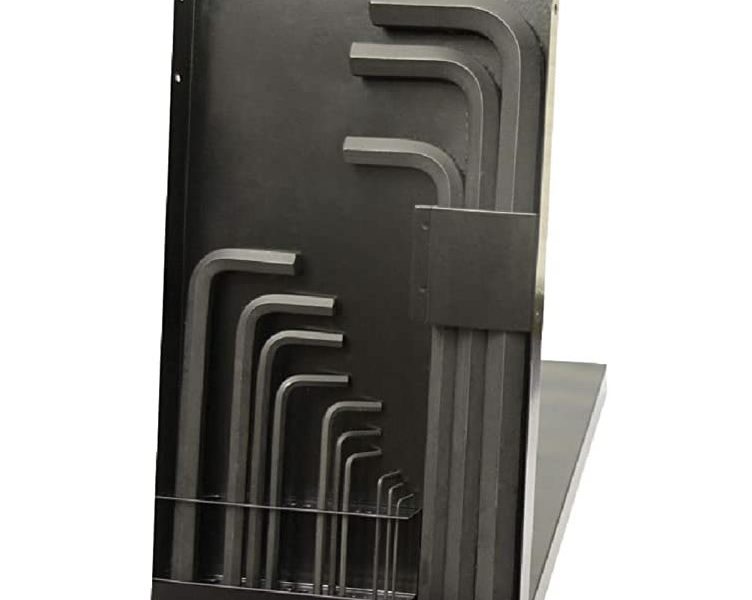 JGO LLAVES HEXAG EN "L" PUNTA DE BOLA (1.27 -17 MM) CAT. NO. 10989