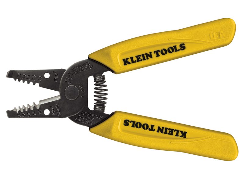 Pelacablescortacables (cable sólido de 10-18 AWG) Cat. No. 11045