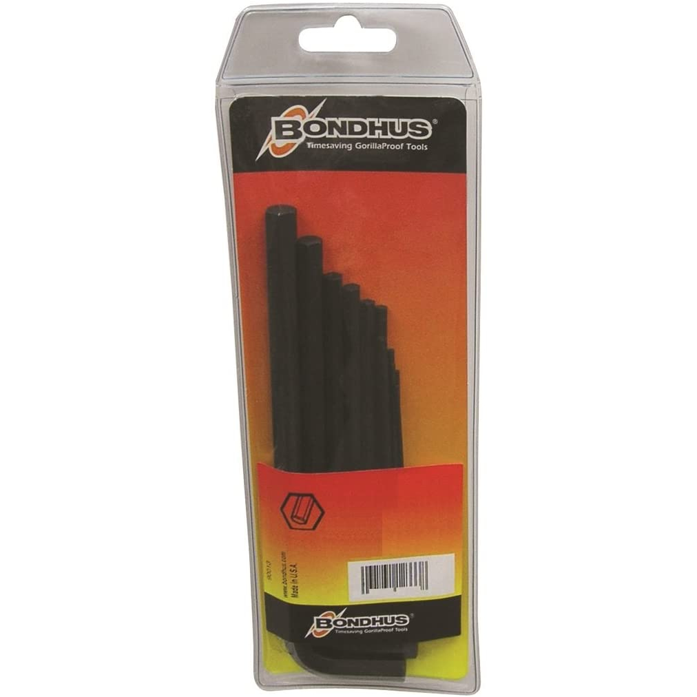 JGO LLAVES HEXAG (15 PZS) (5/64" A 3/4")BRAZO LARGO CAT. NO. 12351