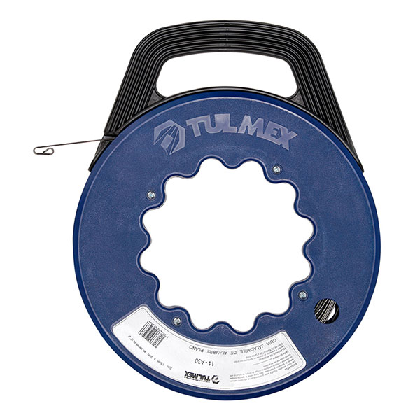 Guías de Alambre Plano con Carrete 30M Cat. No. 14-A30