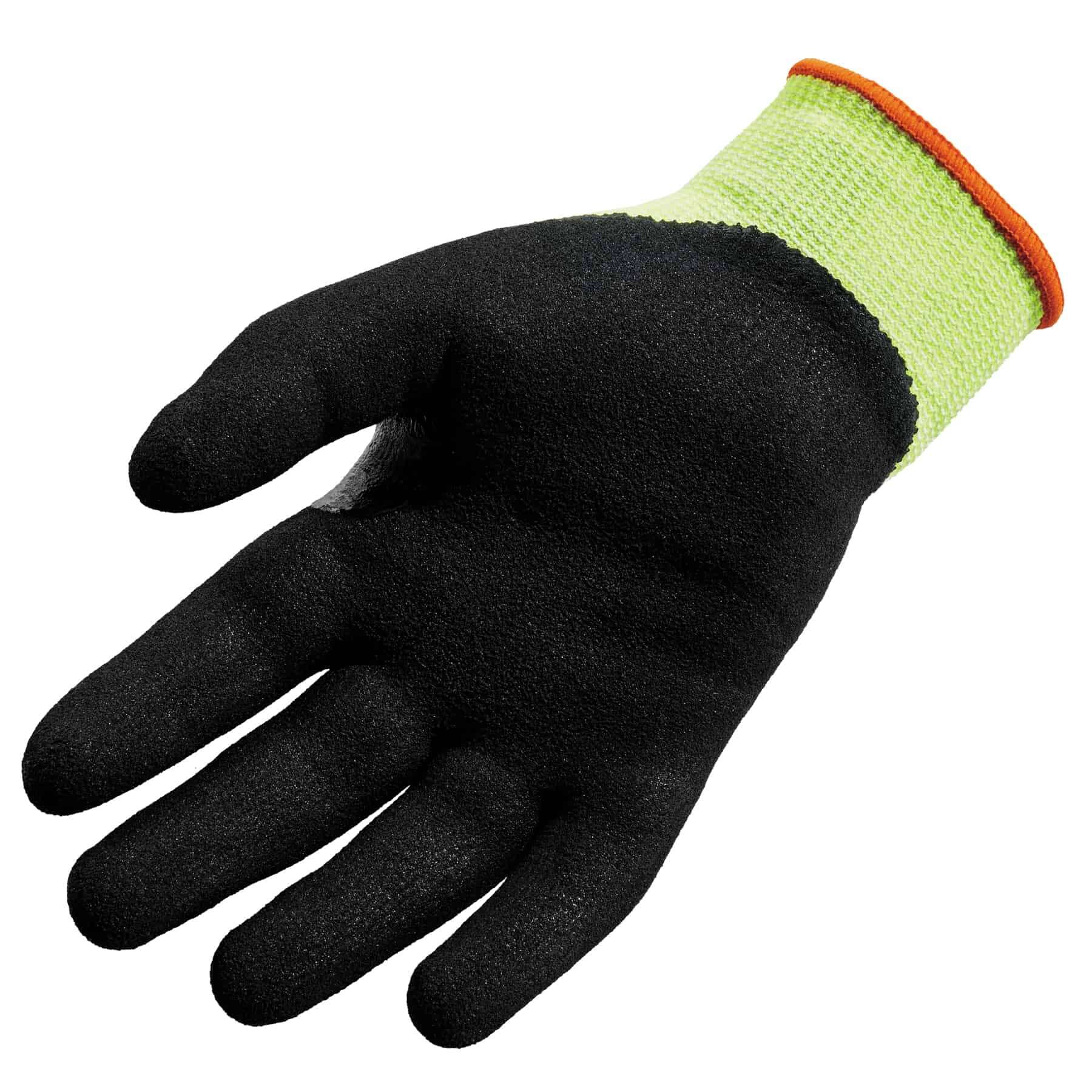 GUANTES NITRILO RESISTENTE A CORTES (T-XL)(HI-VIS)