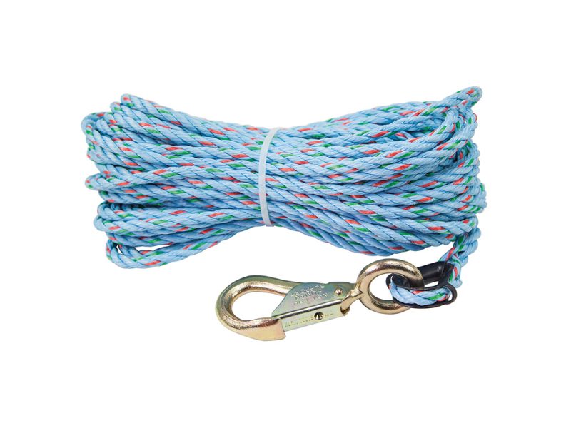 Cuerda de mano de polipropileno con mosquetón Cat. No. 1803-60