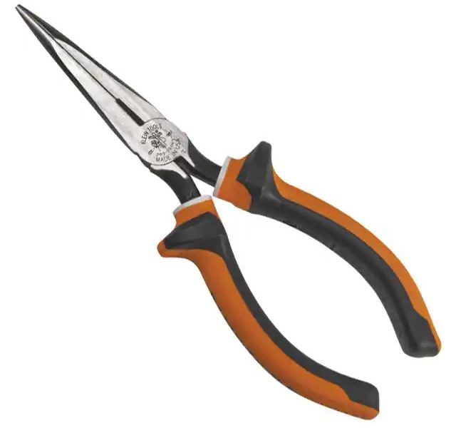 ALICATE AISLADO 7" NARIZ LARGA MANGO FINO CAT. NO. 203-7-EINS