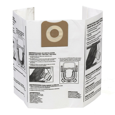 BOLSA DE FILTRO DESECHABLE VF3502 CAT. NO. 23743