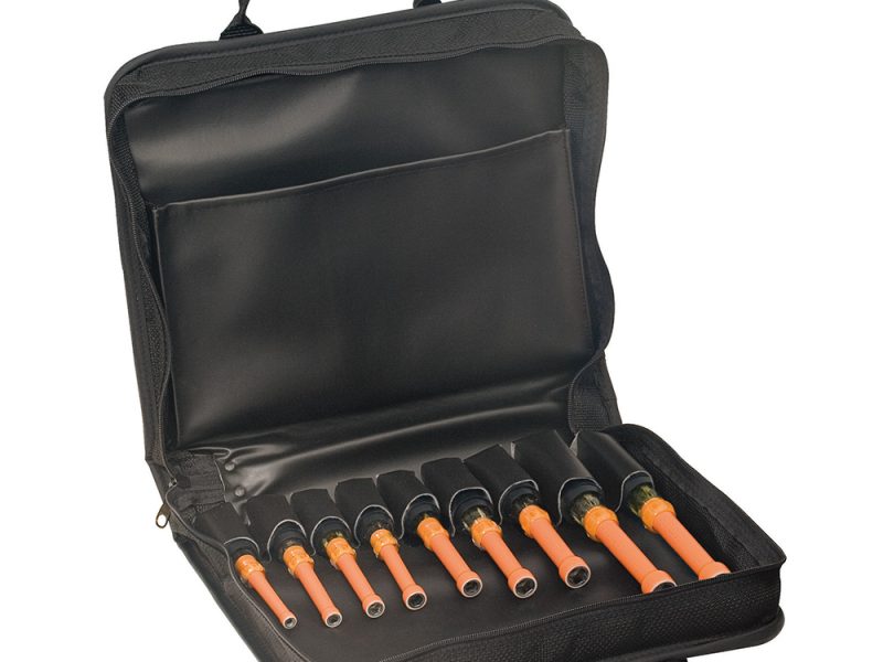 Juego de desarmadores de caja aislados de 9 piezas, barras de 76 mm y 102 mm Cat. No. 33523