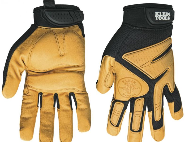 Guantes Journeyman de cuero, medianos Cat. No. 40220