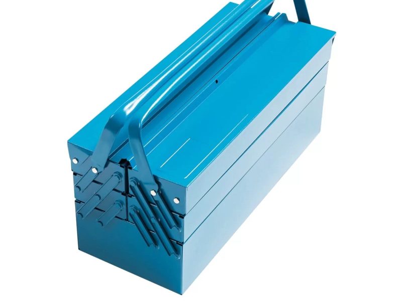 CAJA P/HERRAMIENTAS ACERO ESPEC 20" TIPO ACORDEON (5 CAJONES)AZUL CAT. NO. 43800/005