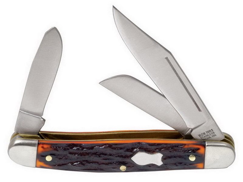 Navaja de bolsillo; Longitud de la hoja de 2-1 / 4 y 1-1 / 4 pulgadas, hoja de acero inoxidable Cat. NO. 44039