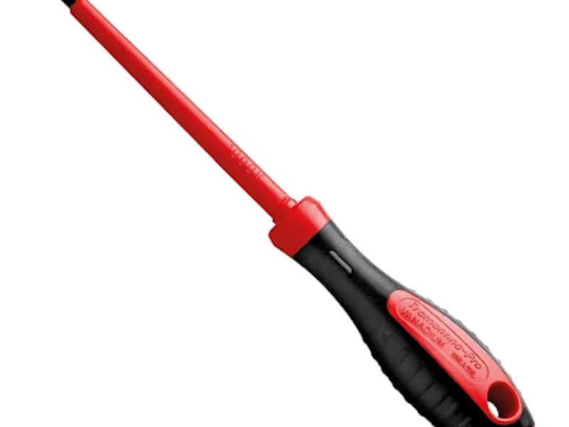 DESTORNILLADOR PLANO 1/4"*8" AISL 1000V CAT. NO. 44315/033