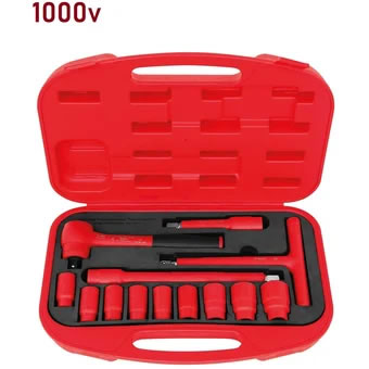 JGO DADOS HEXAG(10-11-12-13-14-17-19-22-24)mm AISL 1000V (13 CAT. NO. 44335/213