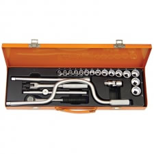 JGO DADOS MANDO 3/8" (6-22)MM (21 PZS) CAT. NO. 44816/421