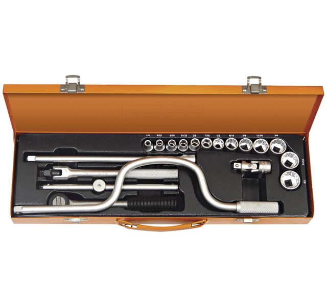 JGO DADOS MANDO 3/8" (1/4" A 5/16")(19 PZS) CAT. NO. 44817/419