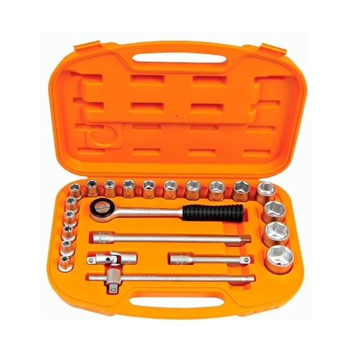 JGO DADOS MANDO 1/2" (8-32)MM (23 PZS) CAT. NO. 44831/222