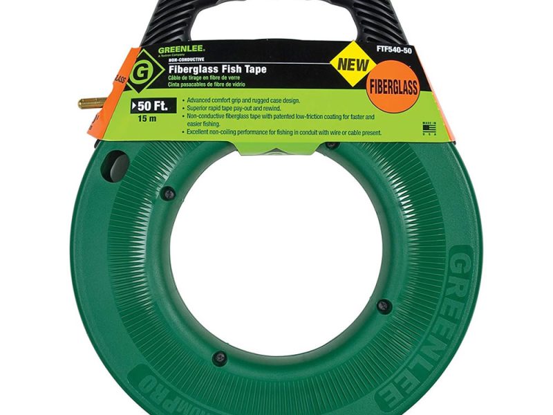 CINTA PASACABLE, FIBRA DE VIDRIO-0,187 IN X 250 FT EN CARRETE Cat #: 542-250