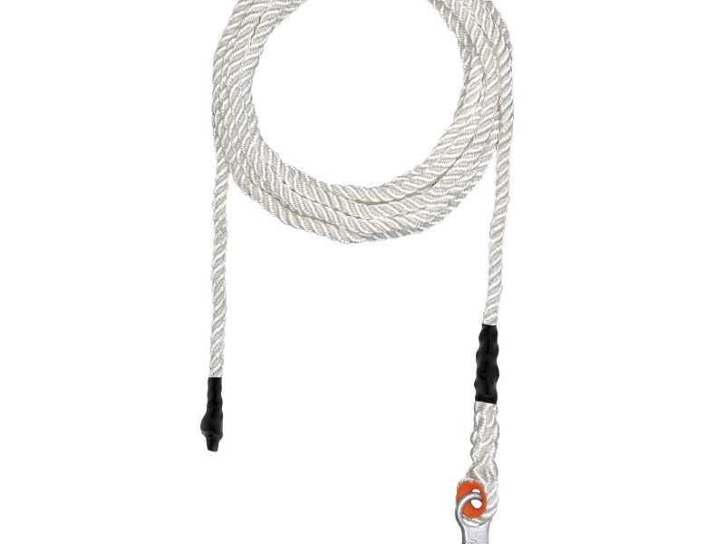 Cables de Protección con Cuerda de Polipropileno de 916" Seguro Sencillo Cat. No. 5488-15P