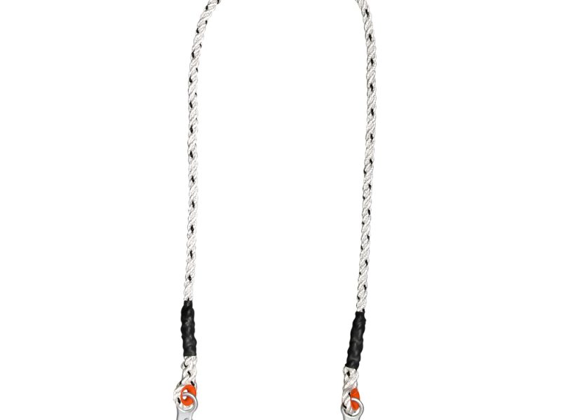 Cables de Protección con Cuerda de Polipropileno de 9/16" Seguro Sencillo Cat. No. 5489-10P