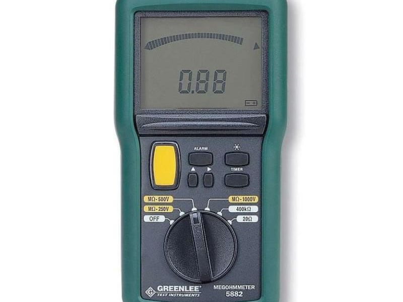 MEGGER G.L. (500,1000)V AC/DC DIGITAL CAT. NO. 5880
