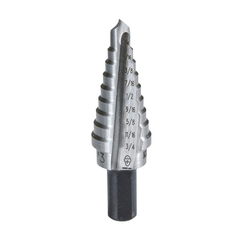 BROCA CONICA 1/4" A 3/4" CAT. NO. 59003