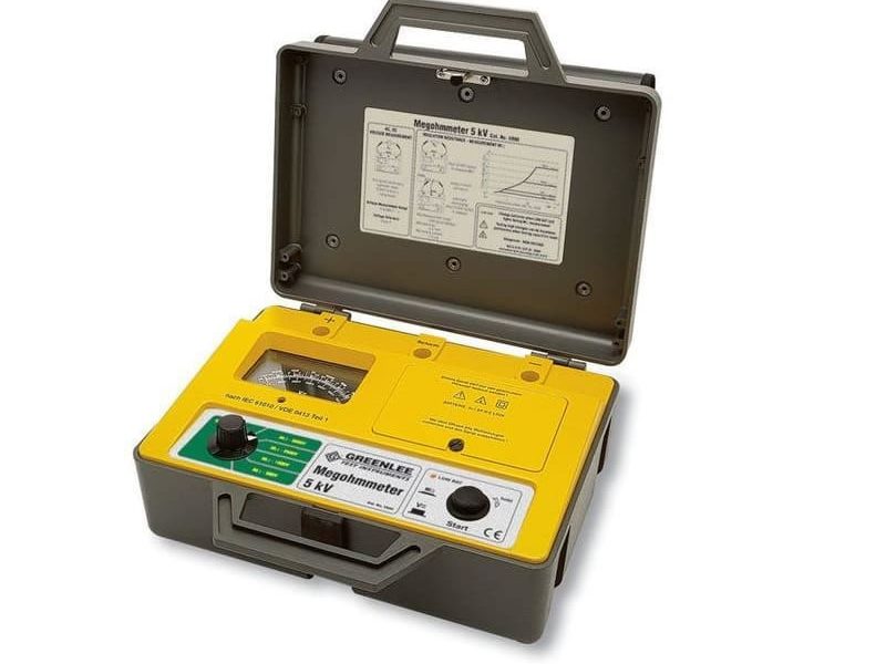 MEGGER G.L. 1000V-5KV (500 MSL)ANALOGO CAT. NO. 5990