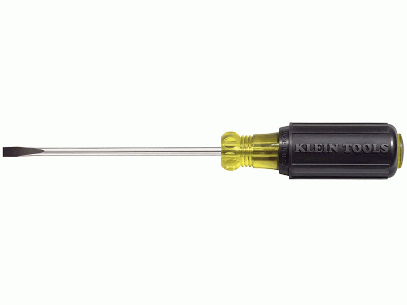 DESTORNILLADOR PLANO MANGO AISLADO 3/16 x 4" (5x102)MM CAT. NO. 601-4