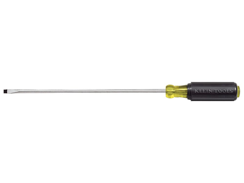 DESTORNILLADOR PLANO 1/8" x 10" (BORNERA) CAT. NO. 608-10