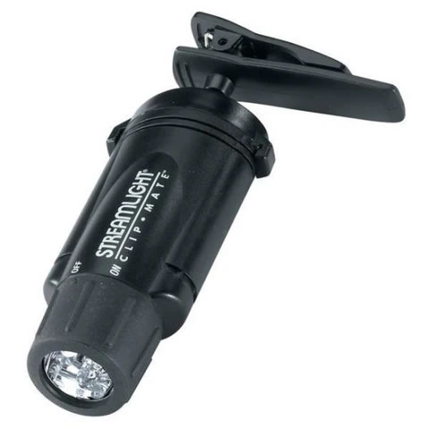 LINTERNA STREAMLIGHT /SEGURIDAD C/CLIP (NEGRA) CAT. NO. 61112