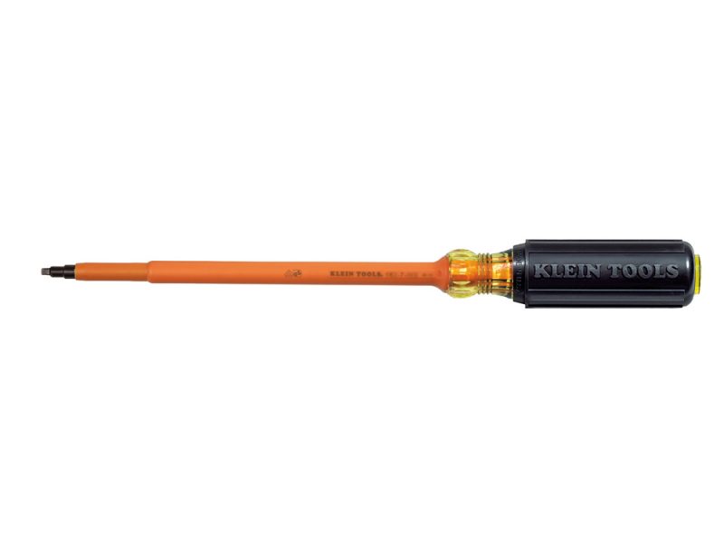 DESTORNILLADOR CUADRADO NO.2 7" AISLADO 1000V CAT. NO. 662-7-INS