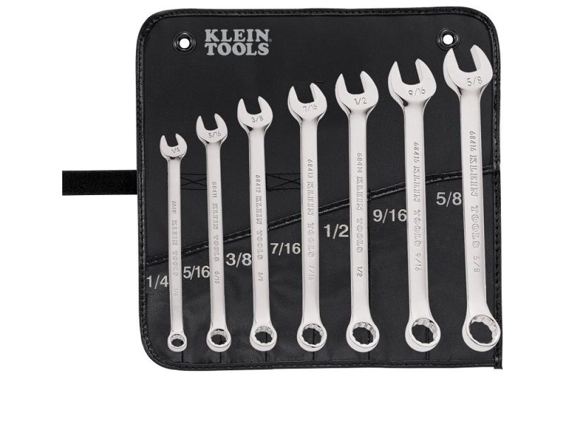 JGO. DE LLAVES BOCA-CORONA (1/4" A 7/8")- 7 PZS. CAT. NO. 68400