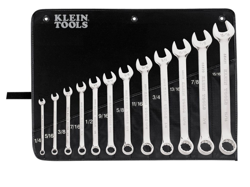 JGO. DE LLAVES MIXTA-BOCA CORONA (1/4" A 15/16") 12 PZS CAT. NO. 68404