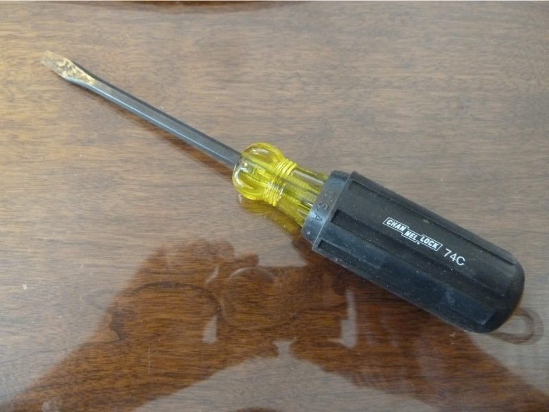 DESTORNILLADOR CHANNELLOCK 1/4" PLANO CAT. NO. 74C