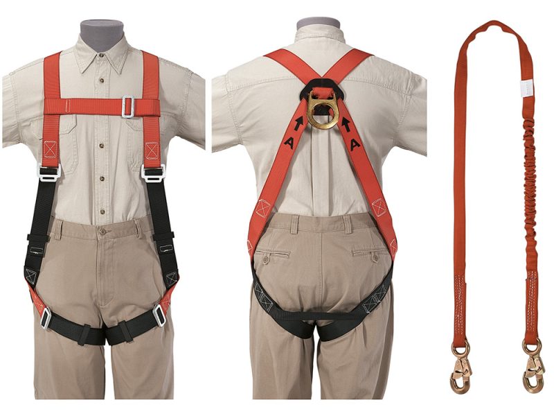 COMBO SEGURIDAD HARNESS Y BANDA DESACELERADORA CAT. NO. 87150