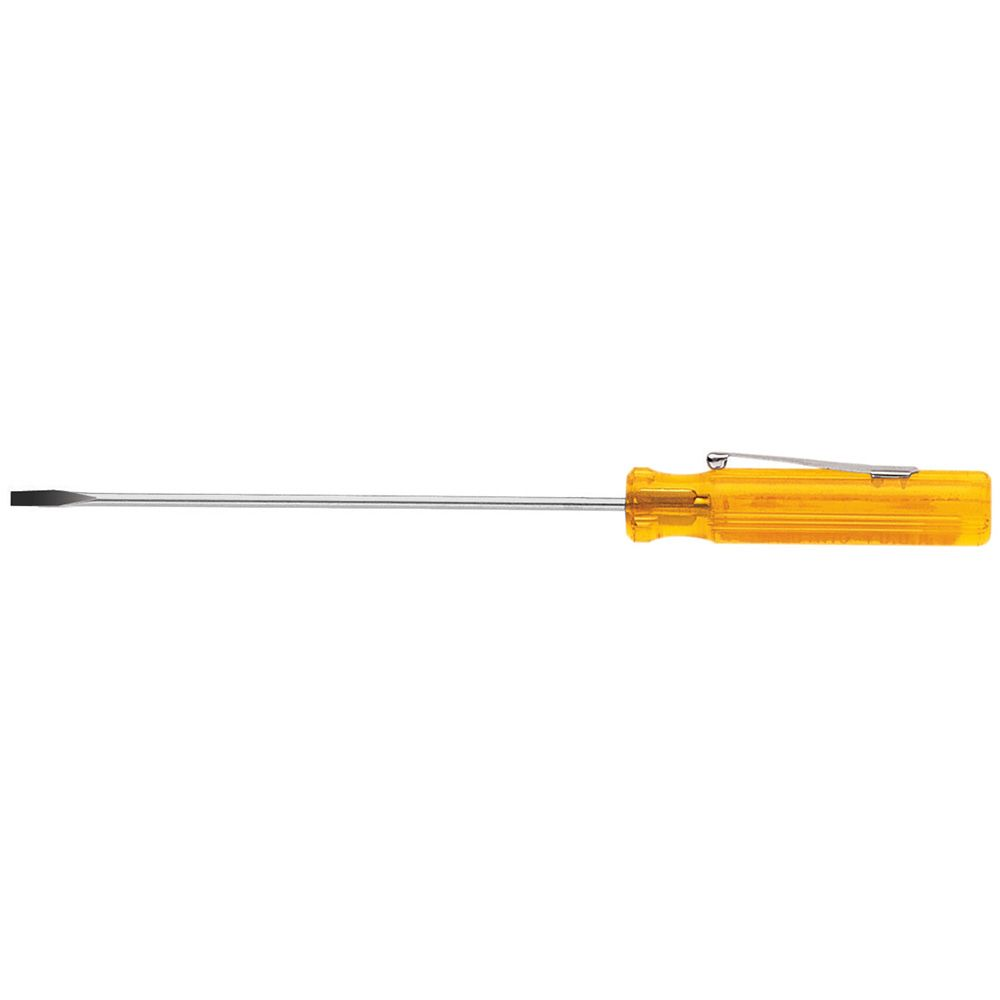 DESTORNILLADOR PLANO/BOLSILLO MANGO PLAST 1/8x1/2 CAT. NO. A130-2