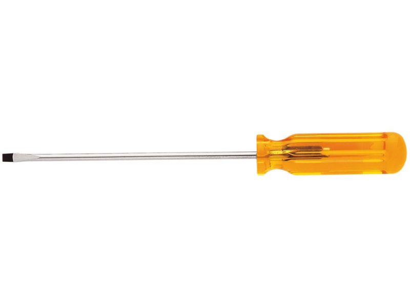 DESTORNILLADOR PLANO MANGO PLASTICO 3/16" x 10" CAT. NO. A316-10