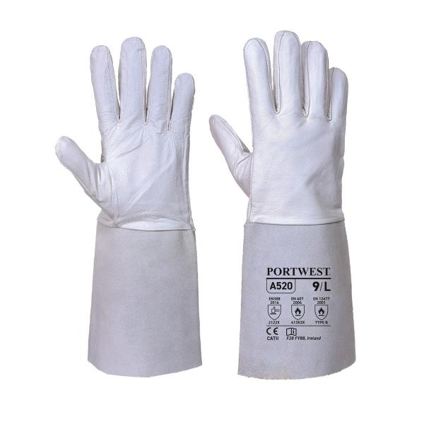 Guantes de soldadores Tig Cat. No. A520GRRL