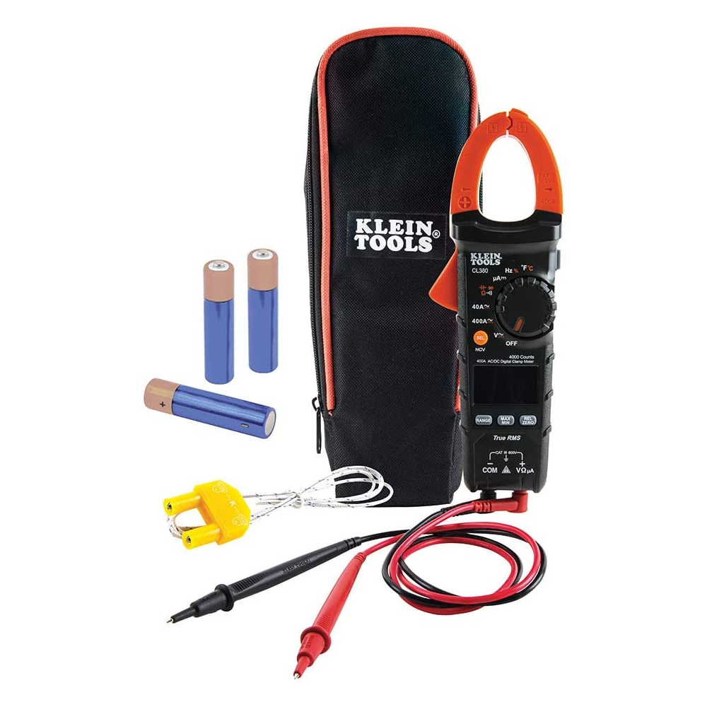 MULTIMETRO /GANCHO DIGITAL 400A. AC/DC CAT. NO. CL380