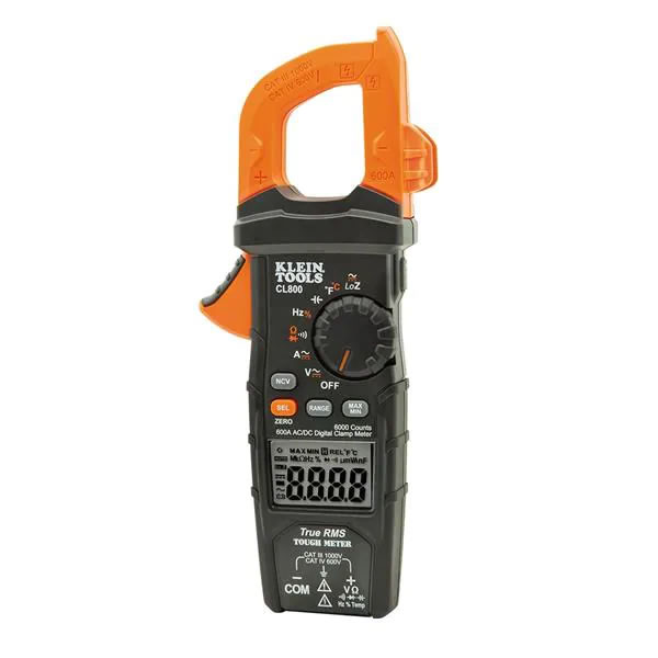 AMPERÍMETRO AC/DC AUTORANGO CAT. NO. CL800