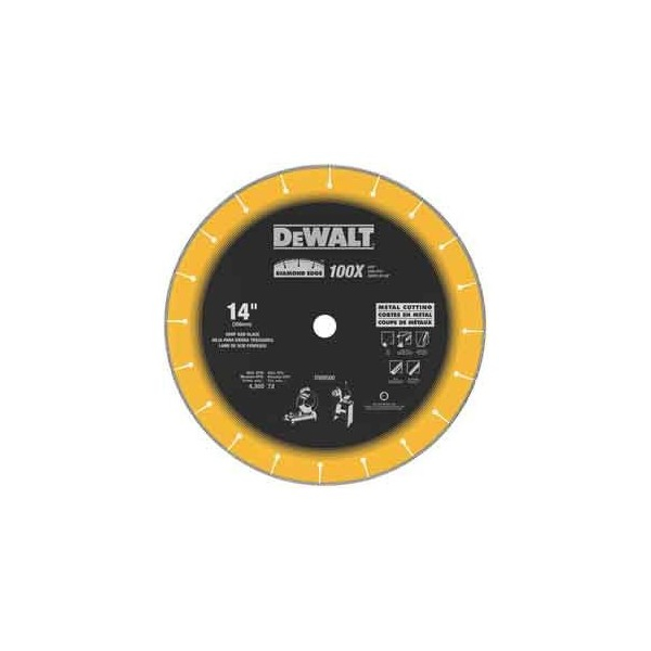 DISCO DIAMANTADO PARA CORTE/METAL 14" CAT. NO. DW8500