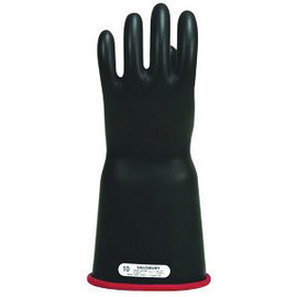 Guantes de goma de alto voltaje para liniero, clase 2, tamaño 9-1  2 Cat. No. E218CRB  9H