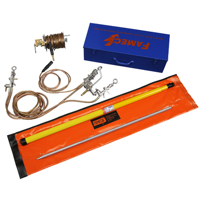 EQUIPO PUESTA TIERRA P/LINEAS ENERGIZADAS TIPO AUTOCLAMP S/P CAT. NO. EY322