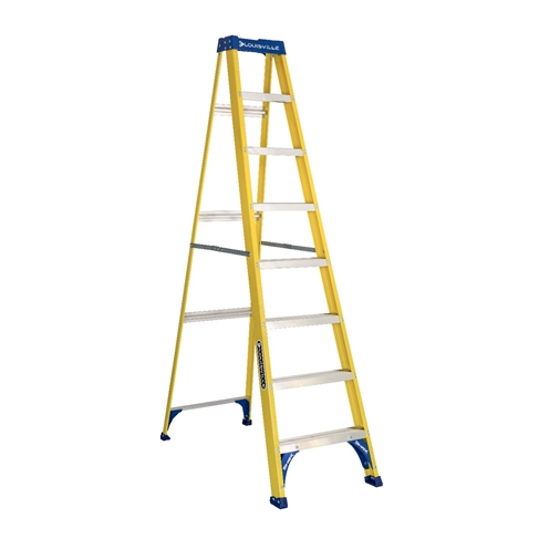 ESCALERA TIPO TIJERA 8'(1F) F/V (250 LBS) CAT. NO. FS2008