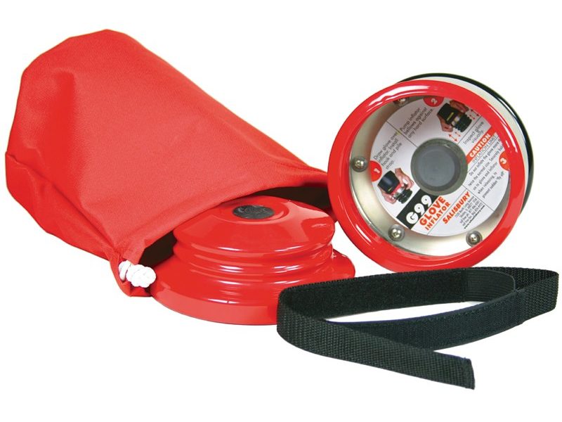 Kit de inflador para guantes con bolsa adaptadora Cat. No. G100